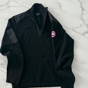 Men’s Canada goose Stormont ¼ Zip Sweater Large